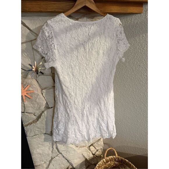 Show Me Your Mumu Womens White Lace Kylie Mini Dress Size Medium - Picture 2 of 6